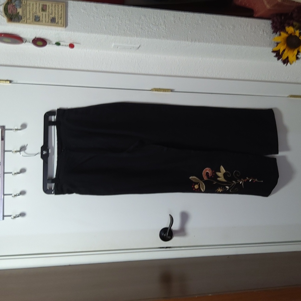Women's Black Linen Pants